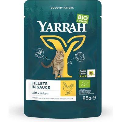 Yarrah Bio kuřecí filety v omáčce 28 x 85 g