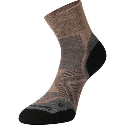 ALPINE PRO Антибактериални чорапи от мериносова вълна ALPINE PRO DERERE driftwood ALPINE PRO | Kafyav Bezhov | МЪЖЕ | S