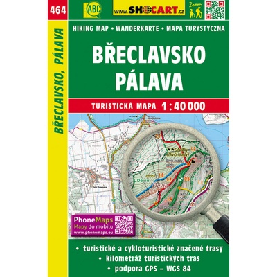 Turistická mapa Břeclavsko Pálava
