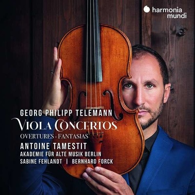 Antoine Tamestit - Telemann Viola Concertos CD