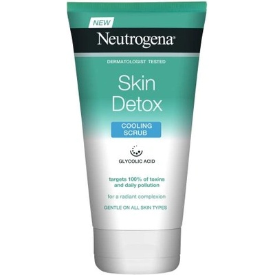 Neutrogena Skin Detox Cooling Scrub охлаждащ пилинг за лице 150 ml унисекс