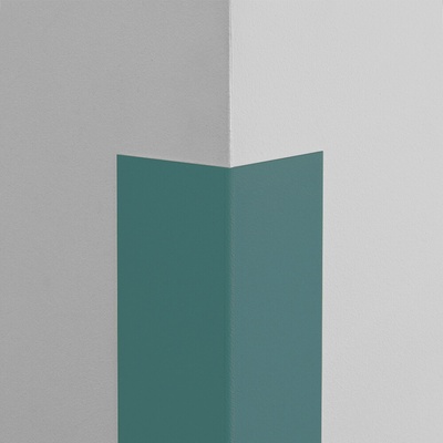 VMBal Plastová ochrana rohu LUX - MODROŠEDÁ - 65 x 65 mm x 1 m - samolepící