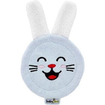 Image 1 of BabyJem Ръкавица-чесалка за венци и зъби BabyJem - Синя (627)