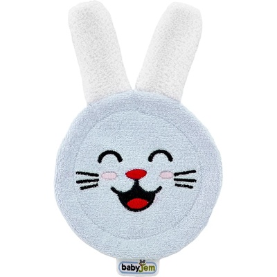 BabyJem Ръкавица-чесалка за венци и зъби BabyJem - Синя (627)