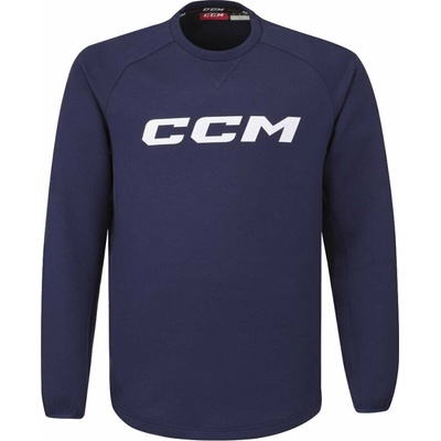 CCM Mikina CCM Locker Room Fleece Crew JR