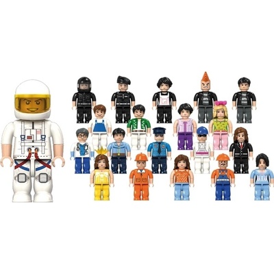 Build&Play - Комплект ролеви минифигури (20 части)