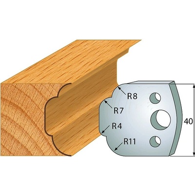 IGM Professional IGM Profil 023 - pár nožov 40x4mm SP F026-023