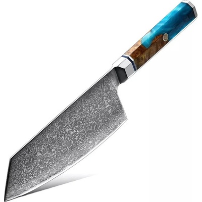 IZMAEL Damaškový kuchynský nôž Aomoki Big Cleaver 17 cm