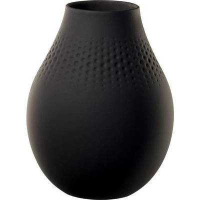Villeroy & Boch - váza collier noir, čierna