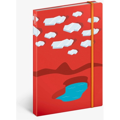 Notique Бележки за ледени сърфисти, с подплата, 13 x 21 cm NOTIQUE | Lilav | Home | UNI