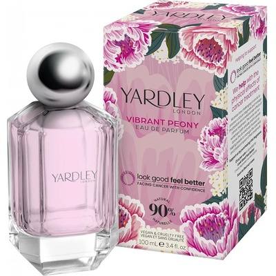 Yardley Vibrant Peony s vůní květin a ovoce parfémovaná voda dámská 100 ml
