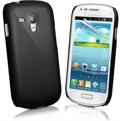 Samsung I8190 Galaxy S III mini Твърд Капак Черен + Протектор