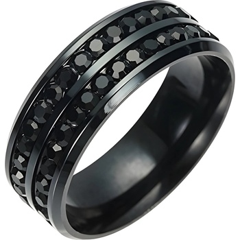 HARAHU Пръстен KE-17005 - Черен / 52mm KP17005 (KE-17005)