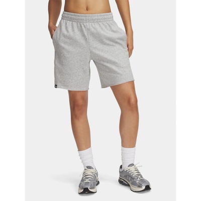 Under Armour dámské kraťasy UA Icon Terry Long Short šedá