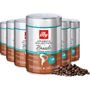 illy Brasile Cerrado Mineiro Кафе на зърна 250 гр. 6 бр