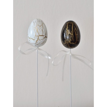 Lepaso Plastová vajíčka na špejli, s/6, 6 cm