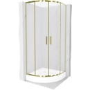 Mexen Rio 70x70 cm + tray round