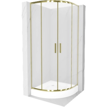 Mexen Rio 70x70 cm + tray round