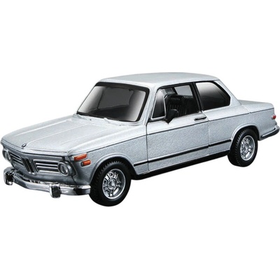 Bburago BMW 2002 tii 1972 stříbrná BB18-43202 1:32