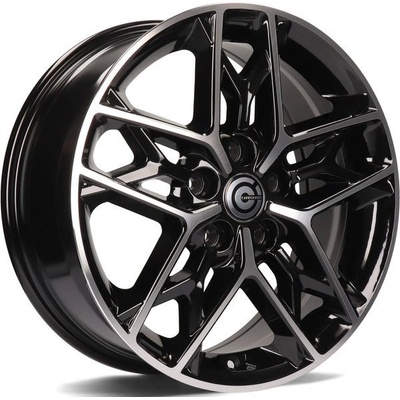Carbonado Venus 7,5x18 5x114,3 ET48 black front polished