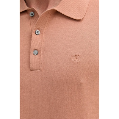 Calvin Klein Памучна тениска с яка Calvin Klein (LV04LC326G)