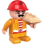 BanBao Детска играчка BanBao - Мини фигурка Строител, 10 cm (B7219) - ozone