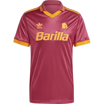 adidas Мъжка тениска Adidas Roma Jsy 93 T-Shirt Mens - Legacy Burgundy