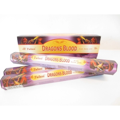 Tulasi Vonné tyčinky Dragon's Blood Dračí krev 20 ks – Zboží Dáma