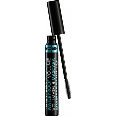 Gosh Waterproof Volume Voděodolná řasenka 001 Black 10 ml