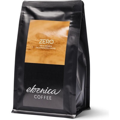 Ebenica Zero bezkofeinová mletá káva 220 g
