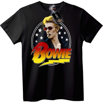 NOONEBRAND Тениска David Bowie ретро - 2XL, White