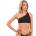 NEBBIA One Shoulder Bandeau 448 bikini top - Black (Black)