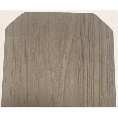 Plotovky z WPC 150x12 s tříhrannou hlavou Dark Grey Délka WPC plotovky: 1000 mm