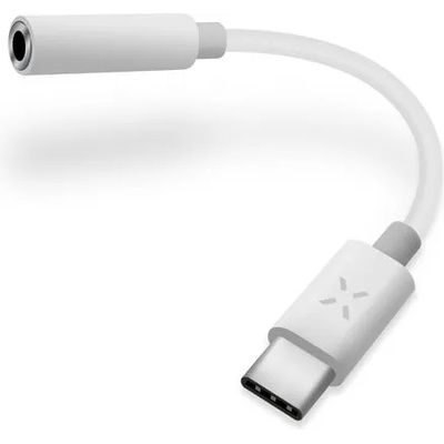 FIXED Адаптер за слушалки fixed usb-c - 3, 5 мм жак dac бял fixl-cjd-wh (fixl-cjd-wh)