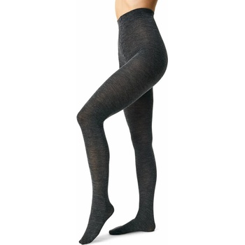 Woolee Vlnka Vlněné punčocháče Merino šedá