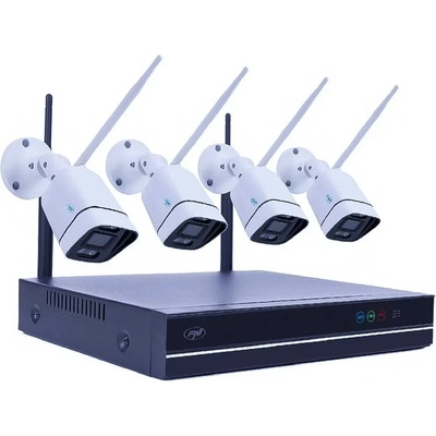 PNI WiFi660 8-Канален NVR с 4x 3MP Камери Plug & Play Готов за Монтаж (PNI-WF660-P1TB)