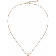 La Petite Story Romantický bronzový náhrdelník s kryštálom love LPS10ASD06