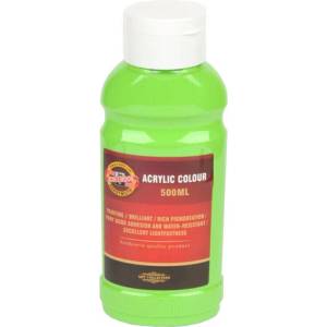KOH-I-NOOR 0162750051LP АКРИЛНА боя 500 Light Green 500 ml 1 бр (0162750051LP)