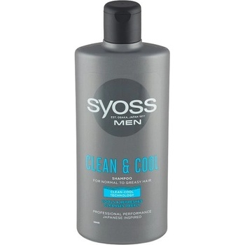 Syoss Men Clean and Cool šampon 440 ml