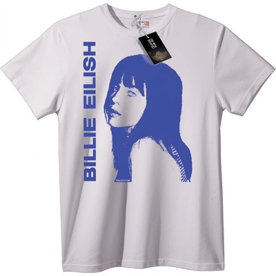 NOONEBRAND Тениска на Billie Eilish със синя силуетка - 5XL, Black