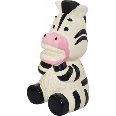 NOBBY Hračka latexová zebra 14,5 cm