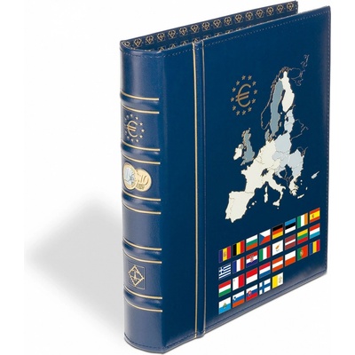 LEUCHTTURM Albové desky na euro mince OPTIMA CLASSIC Bez ochranné kazety