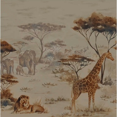 Rasch 363692 vliesová fototapeta African Queen III - 3,71 x 2,65 m