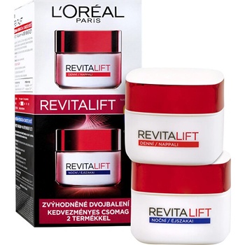L'Oréal Revitalift denný a nočný krém 2 x 50 ml darčeková sada