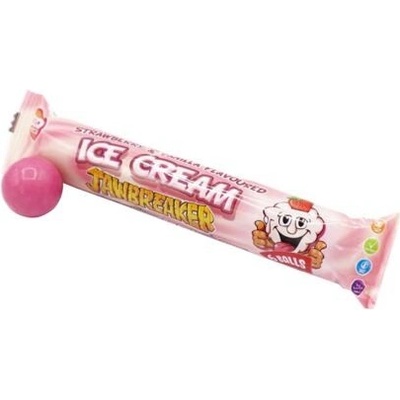 Zed Candy žvýkačky s příchutí jahodové a vanilkové zmrzliny 50 g