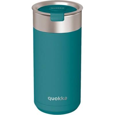 Quokka Nerezový termohrnek se sítkem Boost 400 ml tmavo zelená