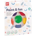 APLI Маслени пастели във формата на животни, APLI Kids „Paint & fun, 6 различни цвята (20611)