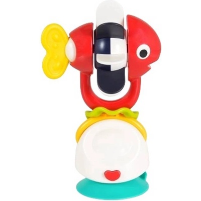 Hola Toys Бебешка дрънкалка с вендуза Hola Toys - Рибка (E7975C)