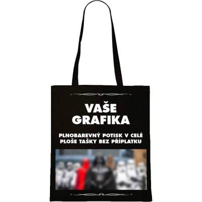Grooters Černá taška s vlastním motivem / fotkou