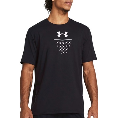 Under Armour Тениска Under Armour UA Bball Net Icon SS-BLK 1382855-001 Размер XS